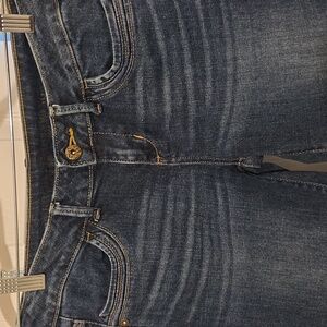 Simply Vera Wang Dark Blue Ankle Jeans In Sz 4